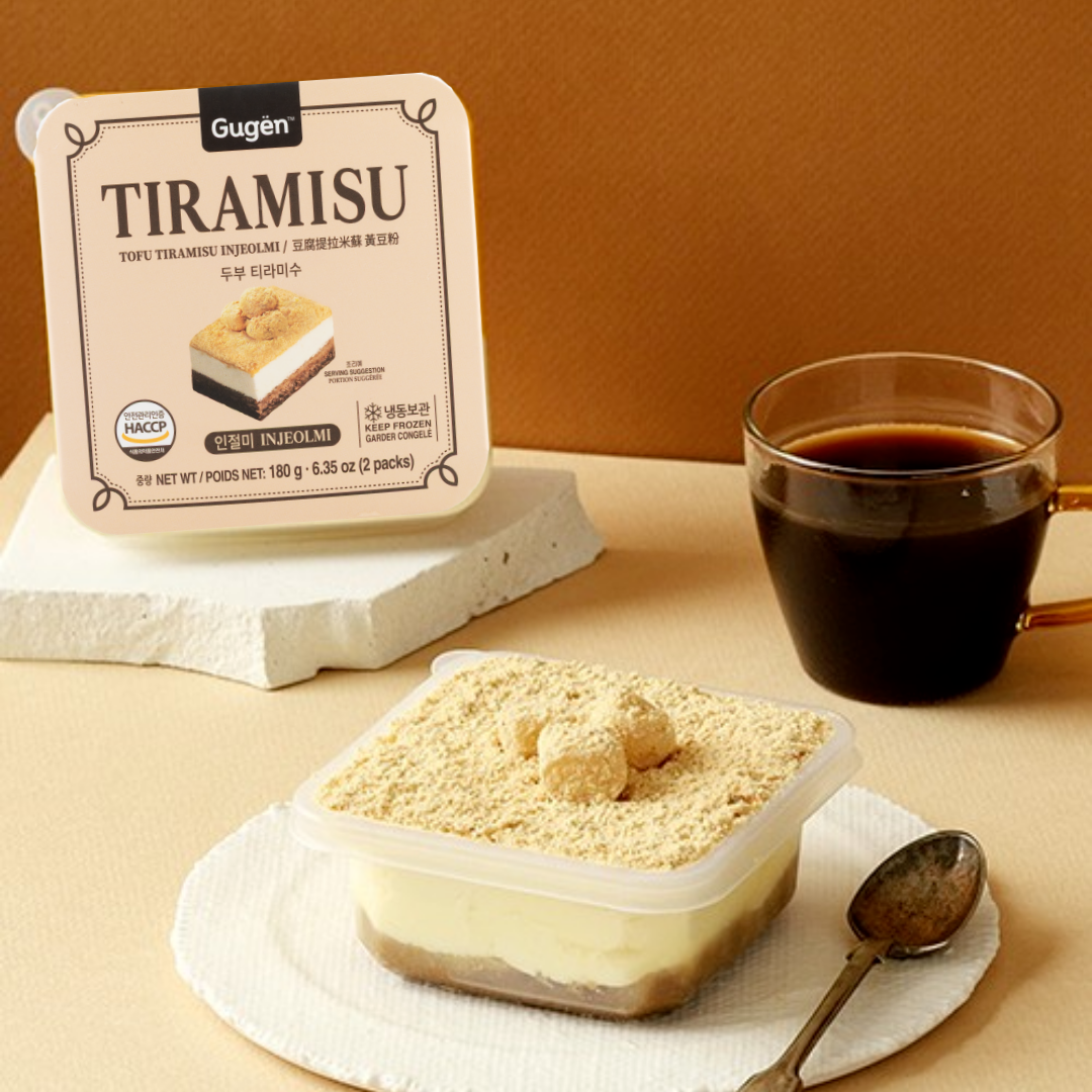 ❄️GUGEN Tofu Tiramisu Injeolmi 구겐 두부 티라미수 인절미 2/90g