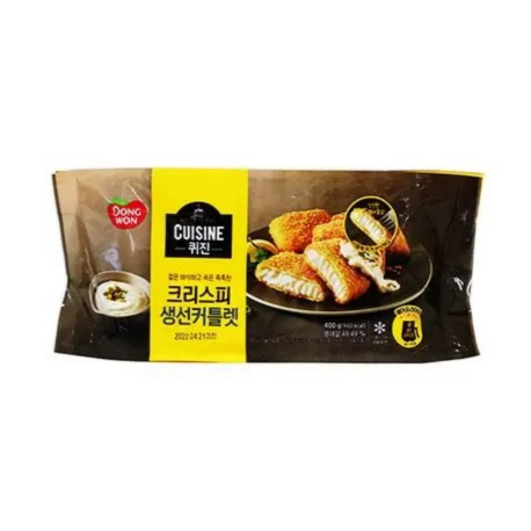 Frozen Fish Cutlet 통살 생선 커틀렛 400g