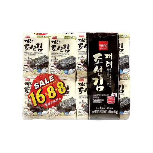 Seasoned Laver 재래 조선김 16/4g