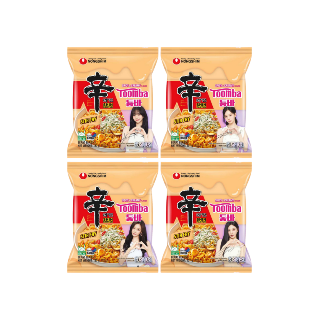 Shin Ramyun Tumba Aespa 신라면 툼바 에스파 4/137g