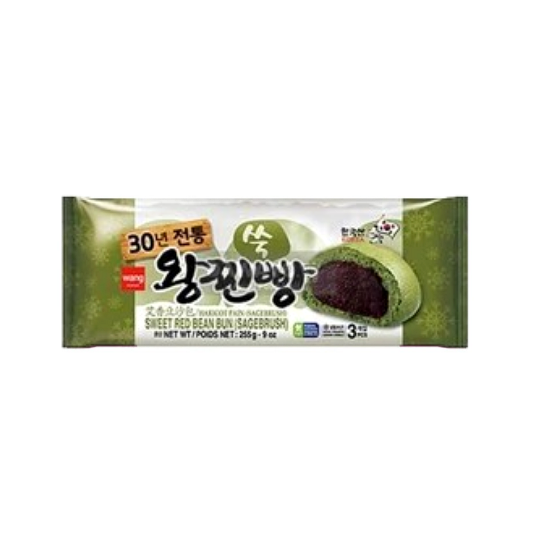 ❄️Sweet Red Bean Bun Mugwart 수라상 쑥 왕찐빵 255g