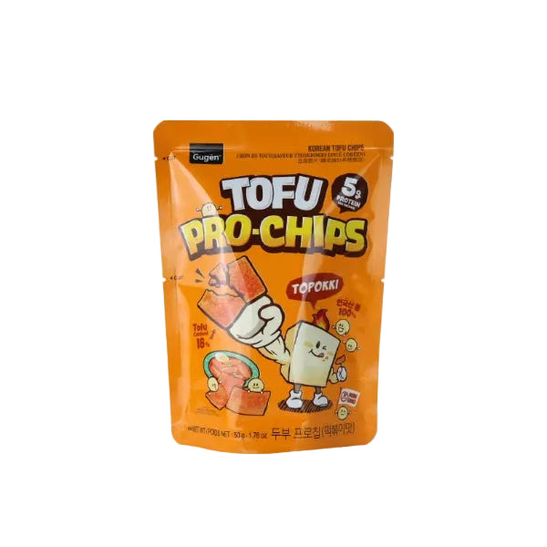 Tofu Pro-Chips Topokki 두부 프로칩 떡볶이 50g