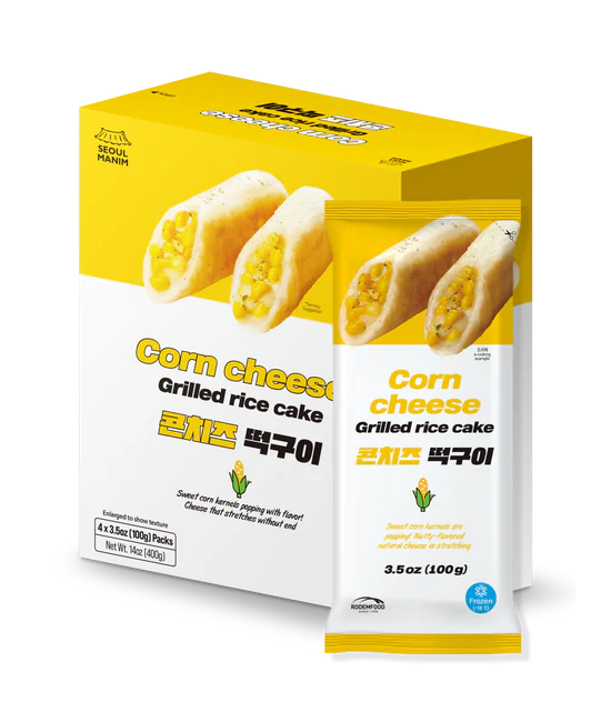 Corn Cheese Grilled Rice Cake 콘치즈 떡구이 400g