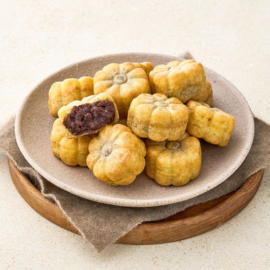 Baked Sweet Buns Red Bean 추억의 국화빵 단팥 280g
