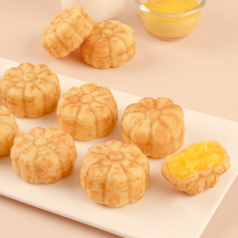 Baked Sweet Buns Custard 추억의 국화빵 슈크림 280g
