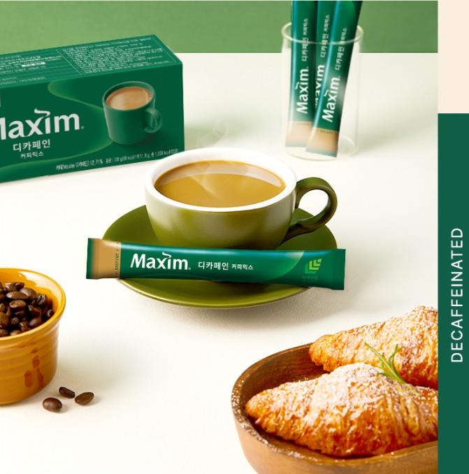 Maxim Decaffeinated Coffee Mix 맥심 디카페인 커피믹스 20 Pack