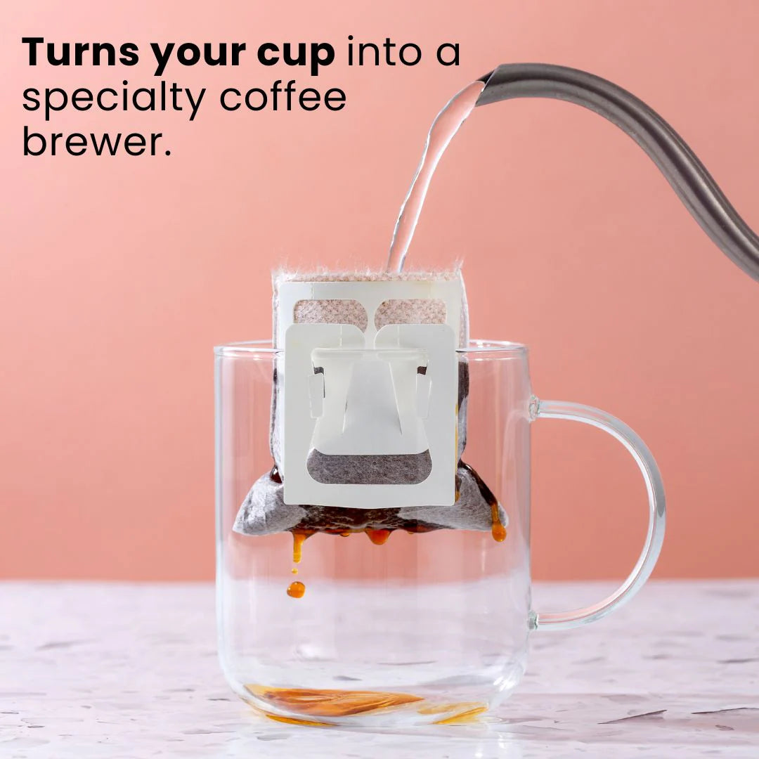 HAPII Robusta Organic Drip Coffee 유기농 로부스타 드립 커피 10bags X 10g