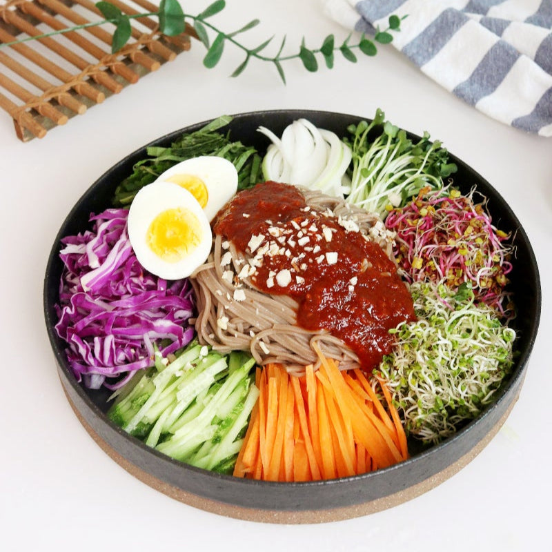 Buckwheat Noodle 면발의 신 쟁반 막국수 405g