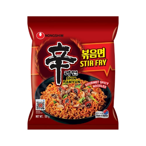 Nongshim Multi- Shin Ramyun Stir Fry 신라면 볶음면 4/135g