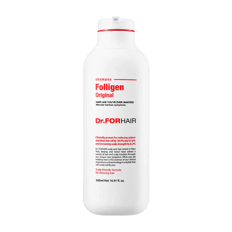 Dr.FORHAIR Original Shampoo 닥터포헤어 폴리젠 탈모 완화 오리지널 샴푸 500ml