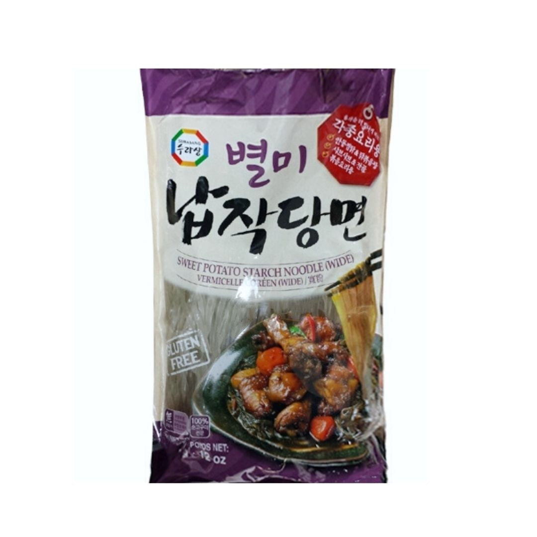 Sweet Potato Noodle (Wide) 납작 당면 340g
