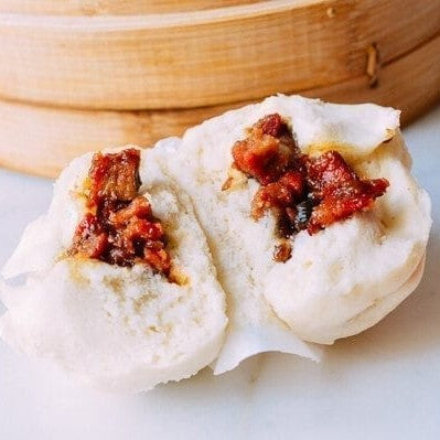 BBQ Pork Bun 바베큐 돼지고기 번 4 Pcs