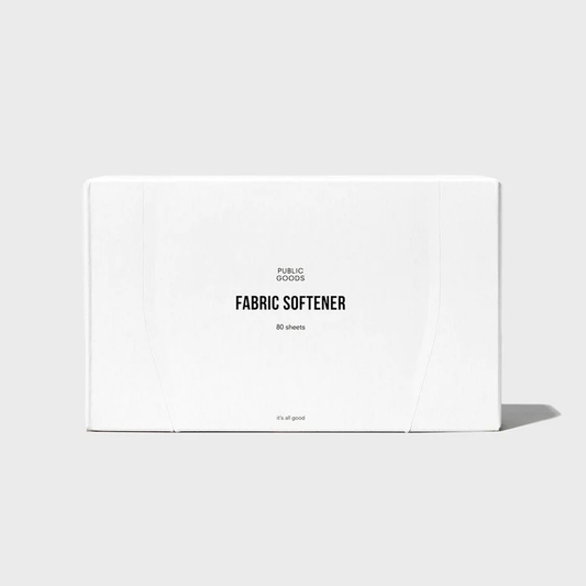 PUBLIC GOODS Fabric Softer 패브릭 소프트너 80 sheets