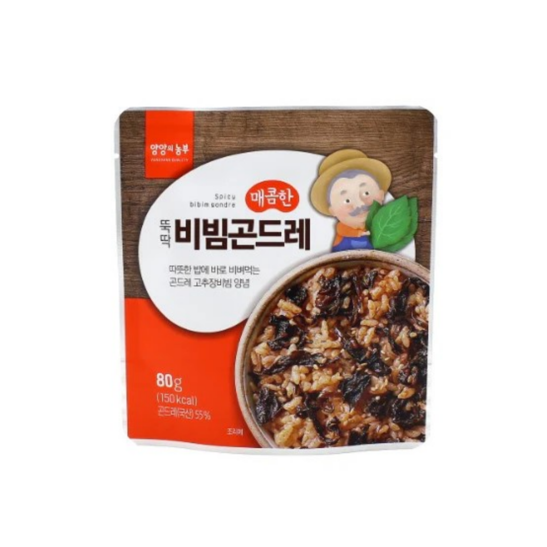 Spicy Bibim Gondre 뚝딱 매콤한 비빔 곤드레 80G