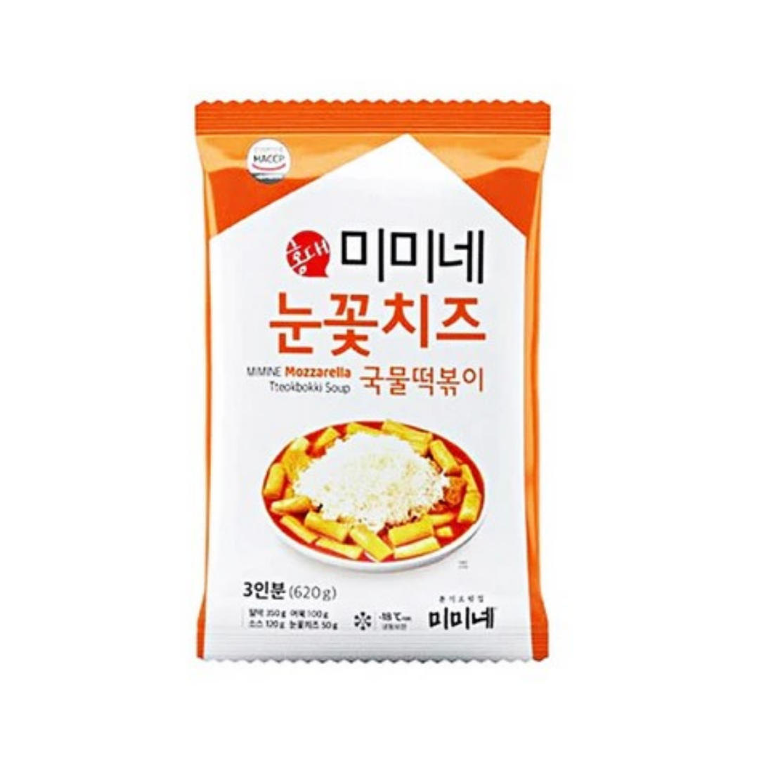 Mimine Mozzarella Tteokbokki Sauce 미미네 눈꽃치즈 국물 떡볶이 620g