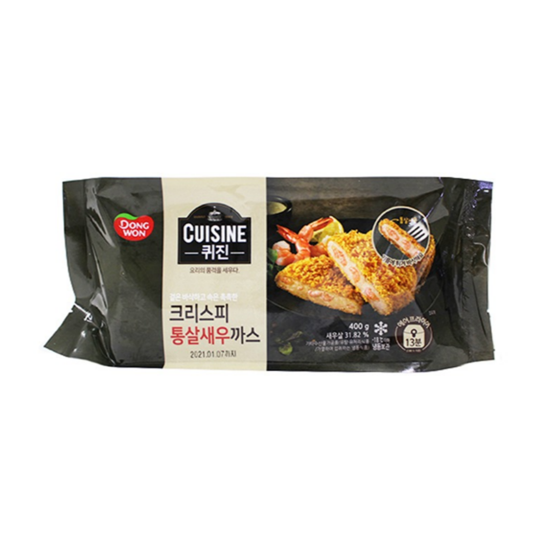 Frozen Shrimp Cutlet 크리스피 통살 새우 까스 400g