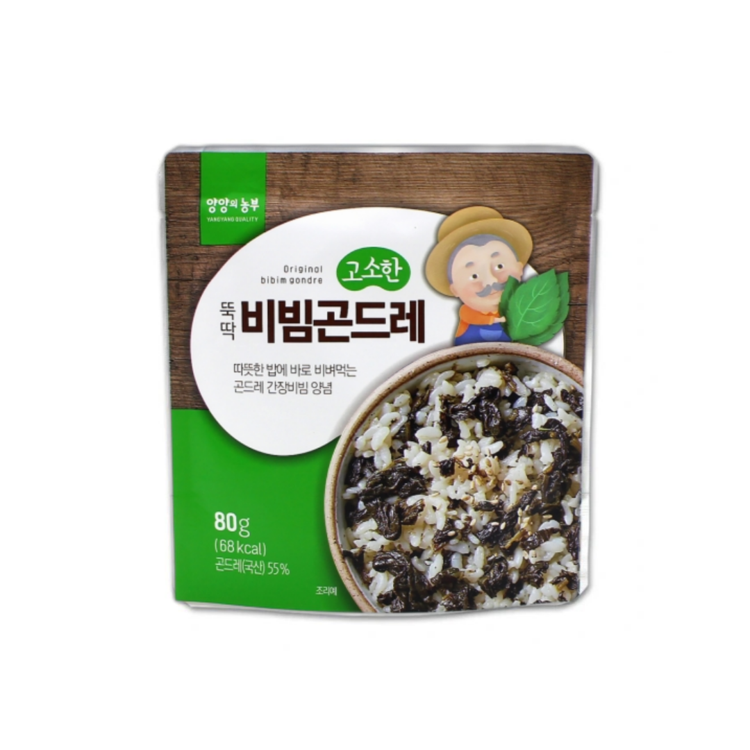 Original Bibim Gondre 뚝딱 비빔 곤드레 80G