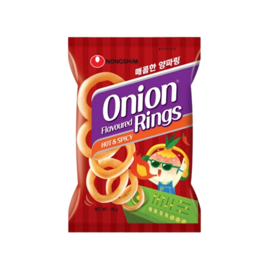 Nongshim Onion Ring Spicy 양파링 매운맛 40g