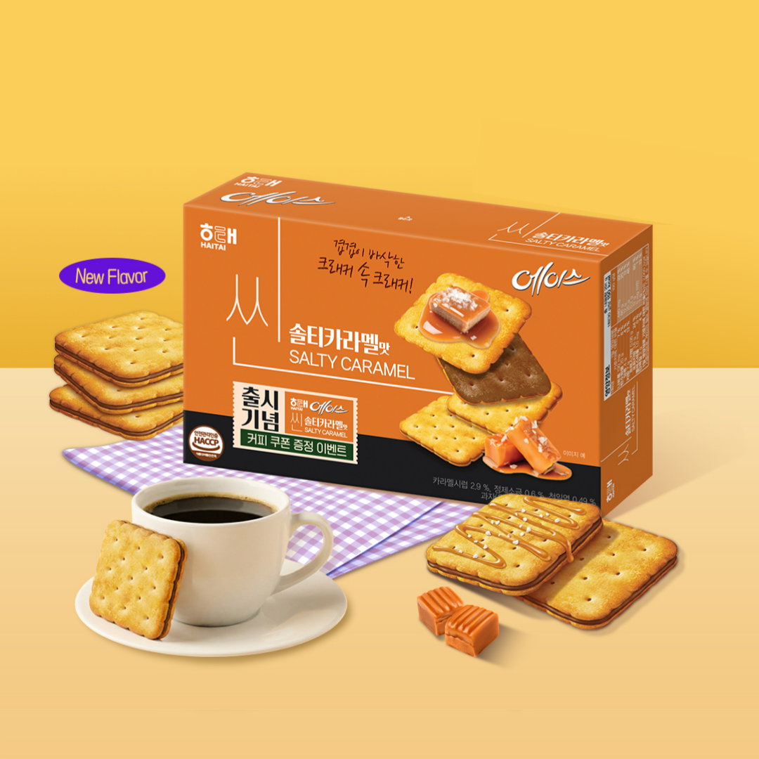 Ace Thin Salted Cramel 에이스 씬 솔티드 카라멜 291g