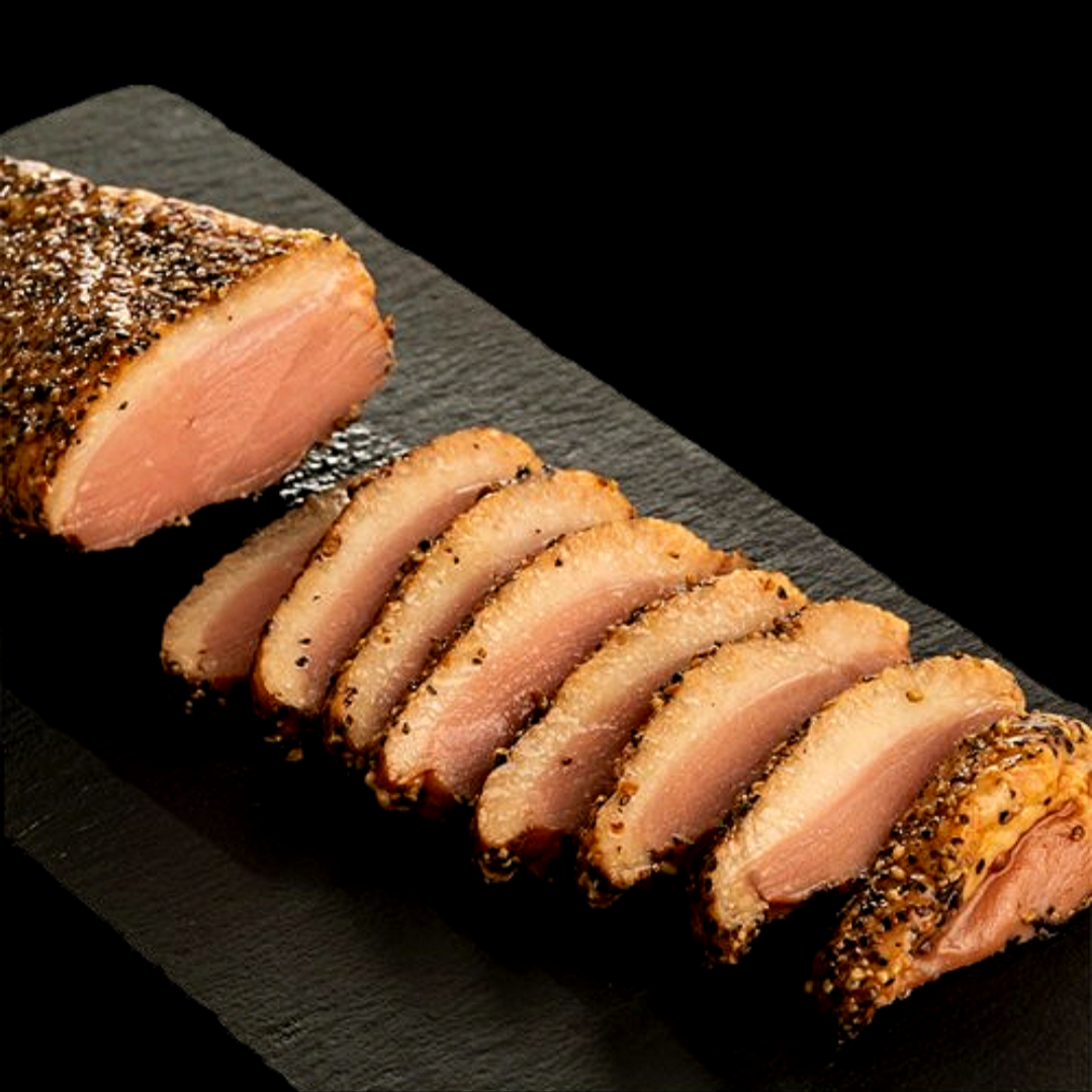 Smoked Duck Breast Black Pepper 훈제 오리 가슴살 블랙 후추맛 500g 2 Packs