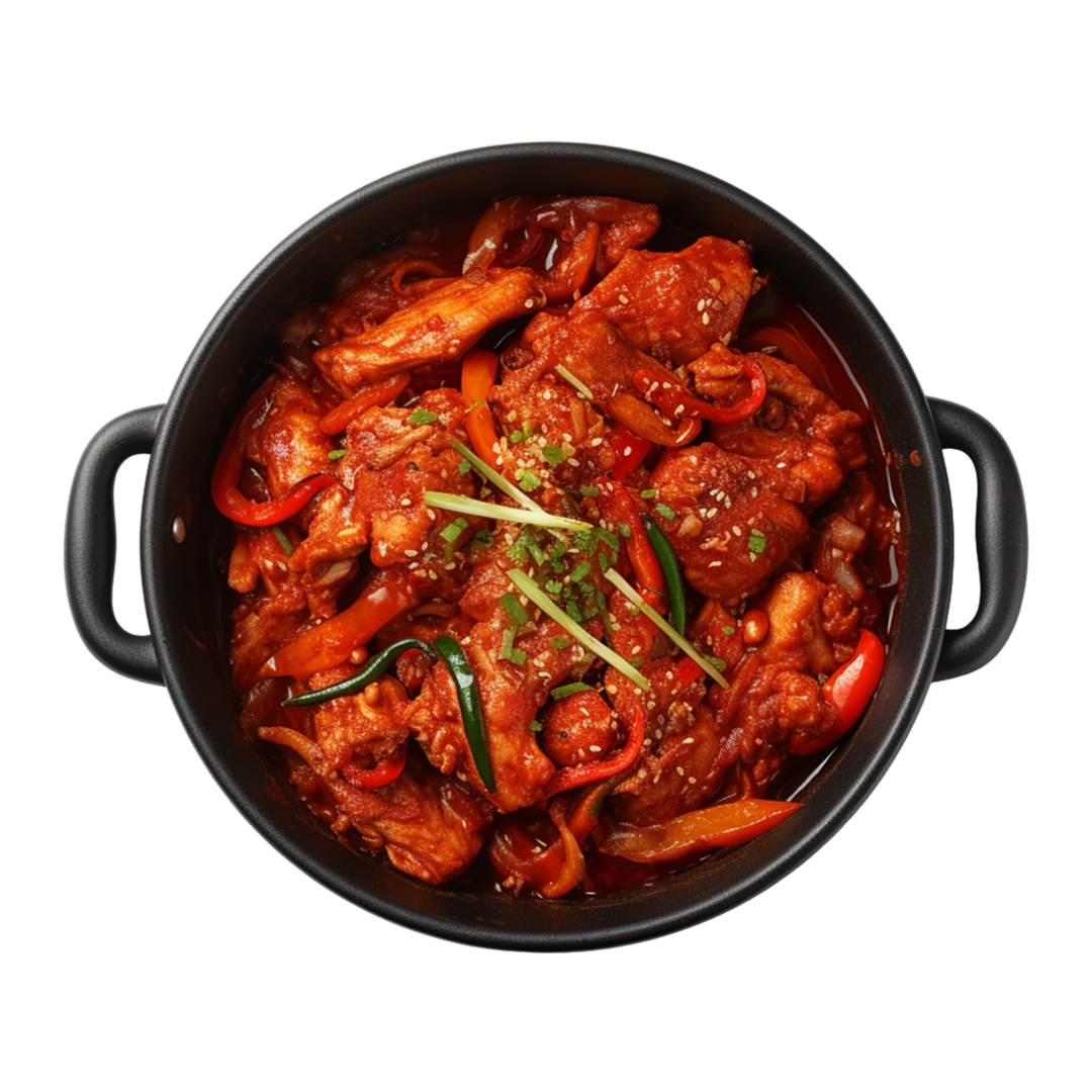 Korean Style Seasoned Spicy Chicken 닭갈비 Approx.500g