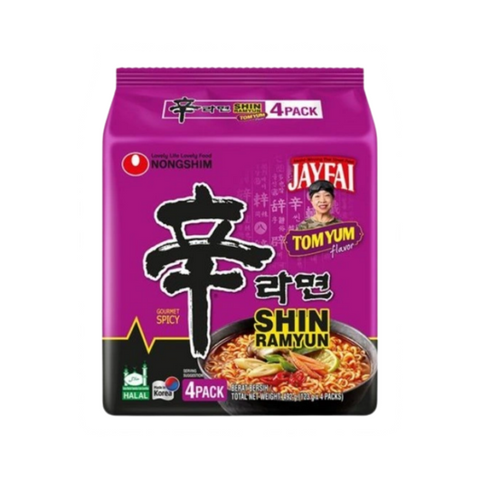 Nongshim Multi- Shin Ramyun TomYum 신라면 똠얌 4/123g