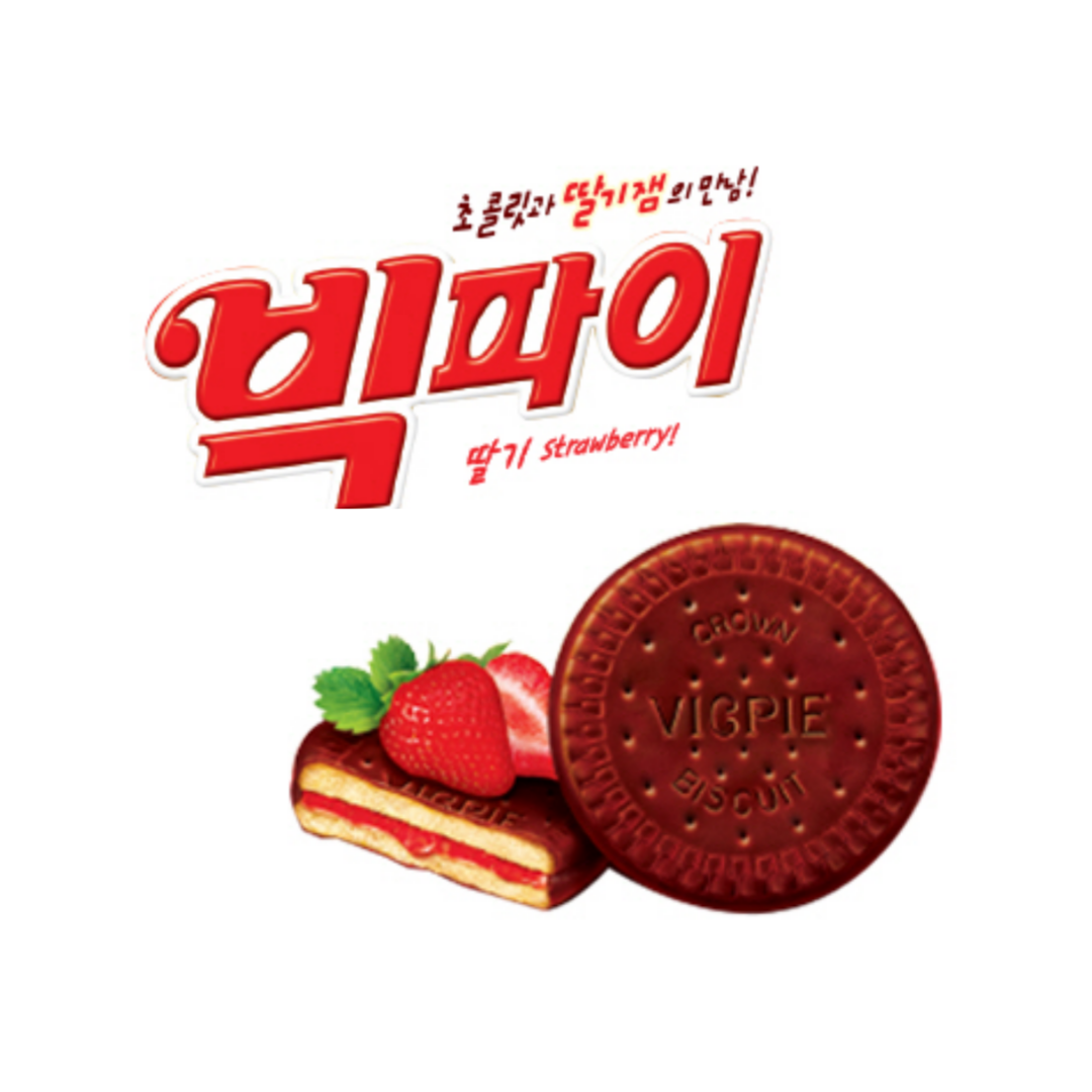 Big Pie Strawberry 빅파이 딸기 324g