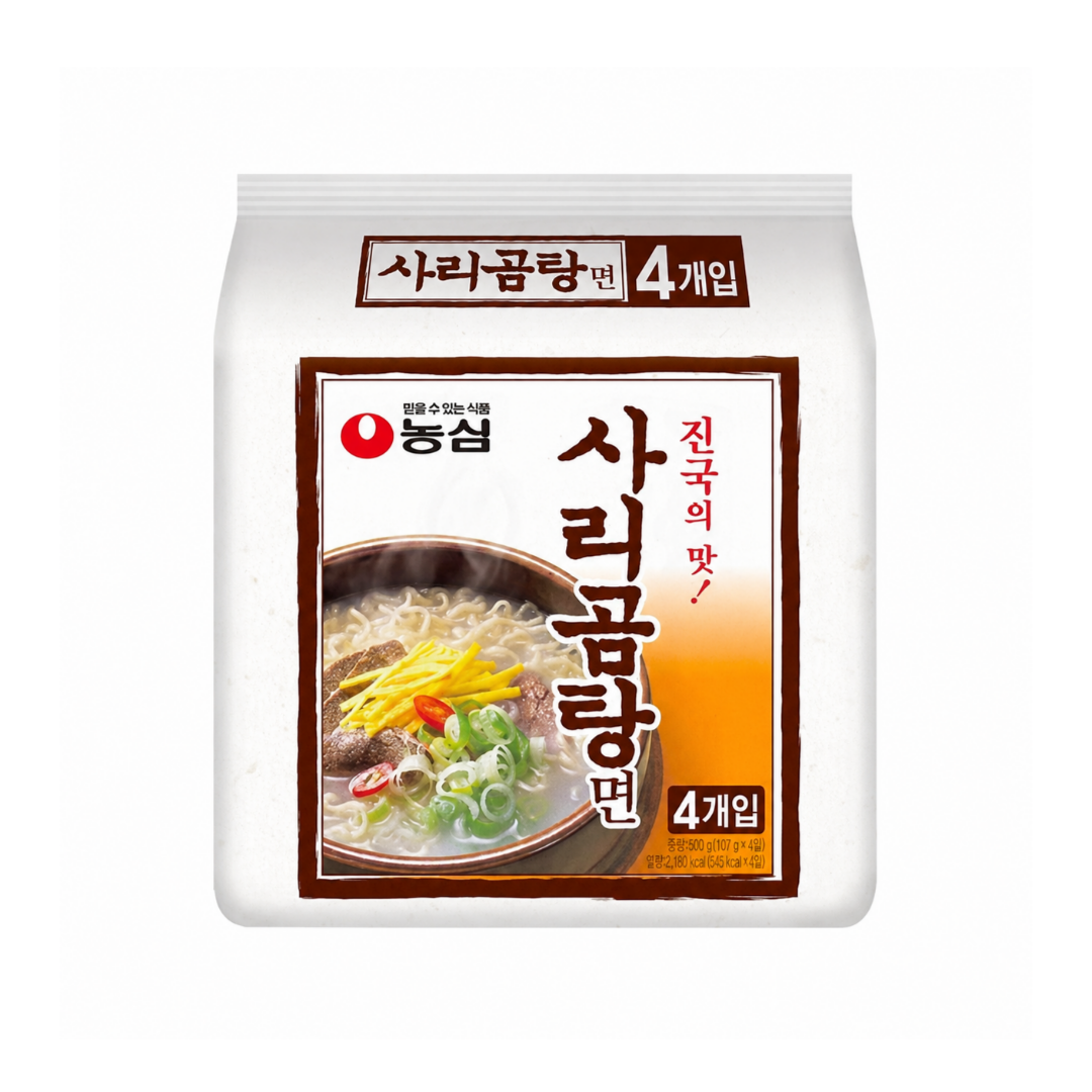 Nongshim Sarigomtang-Myun 사리곰탕면 4/100g