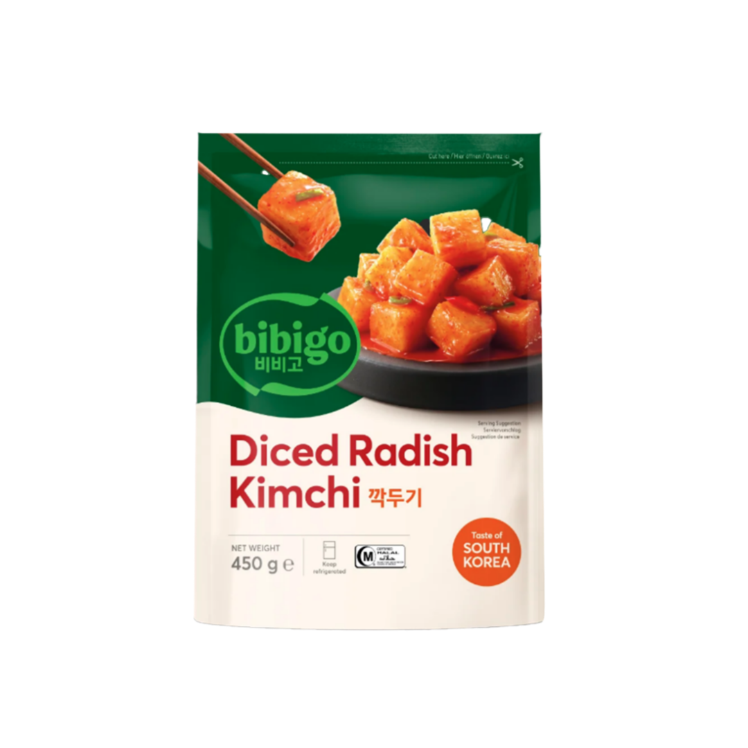 Bibigo Diced Radish Kimchi 비비고 깍두기 450g