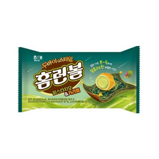 Homerun Ball Pistachio & Caramel 해태 홈런볼 피스타치오 & 카라멜 44g