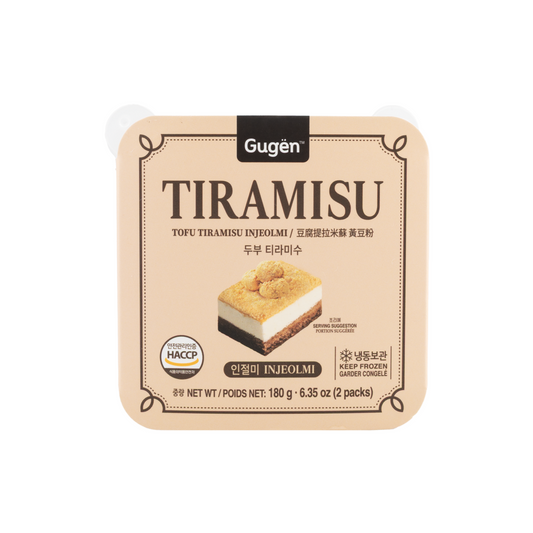 ❄️GUGEN Tofu Tiramisu Injeolmi 구겐 두부 티라미수 인절미 2/90g