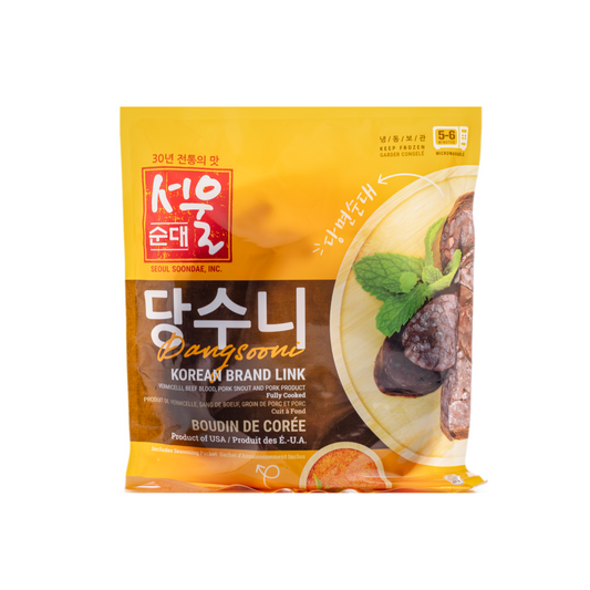 Frozen Soondae Dangsooni 냉동 서울 순대 당수니 680g