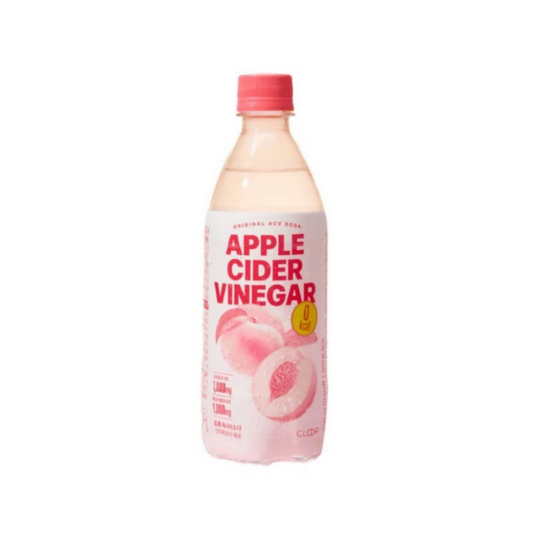 CLOOP Apple Cider Vinegar Soda Peach 클룹 애사비 소다 복숭아 500ml