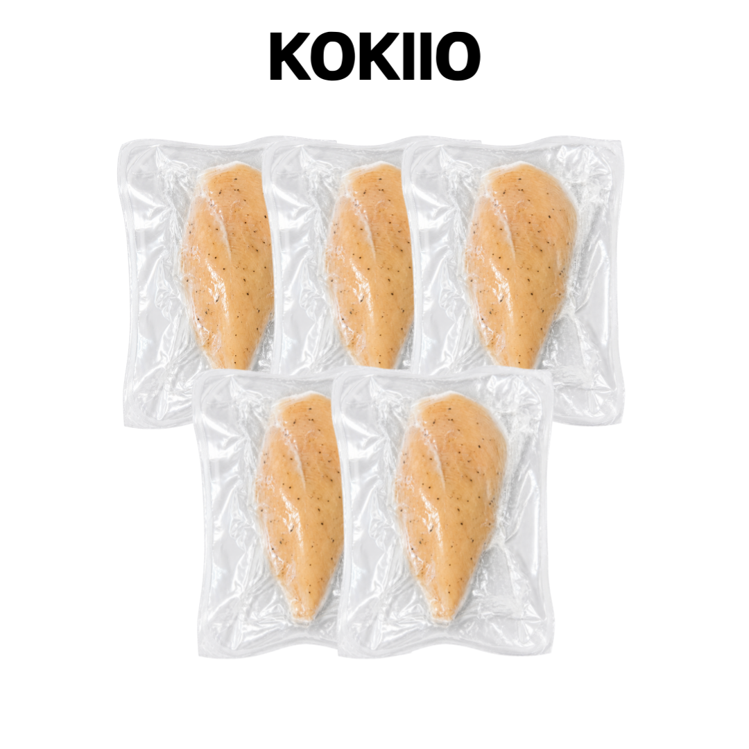 ❄️KOKIIO Steamed Chicken Breast 코키오 스팀 닭가슴살 110g 5 Pack