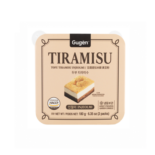❄️GUGEN Tofu Tiramisu Injeolmi 구겐 두부 티라미수 인절미 2/90g