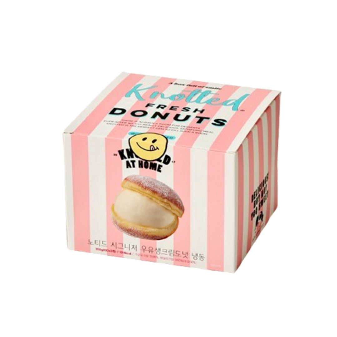❄️KNOTTED CLASSIC MILK CREAM DONUT 노티드 클래식 우유 생크림 도넛 3/100g