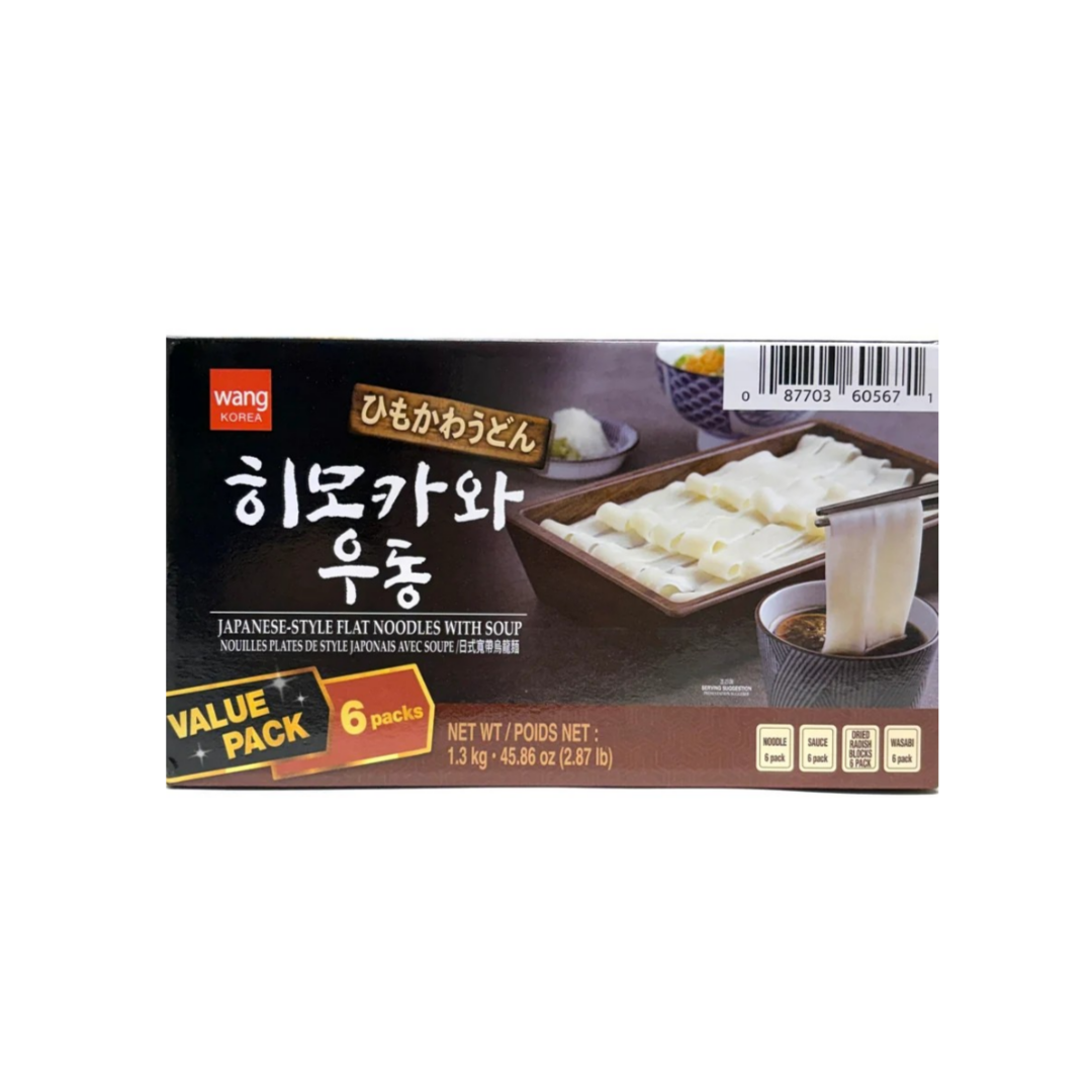 Himokawa Udon Value Pack 히모카와 우동 217g 6 Packs