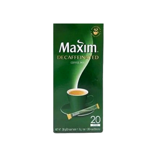 Maxim Decaffeinated Coffee Mix 맥심 디카페인 커피믹스 20 Pack