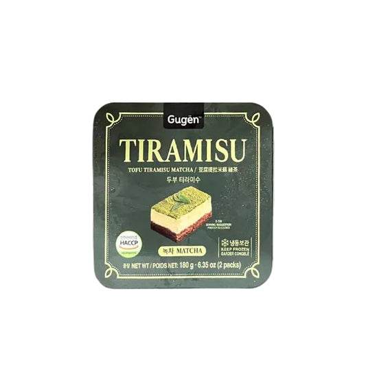 ❄️GUGEN Tofu Tiramisu Green Tea 구겐 두부 티라미수 녹차 2/90g