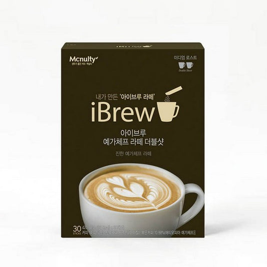 IBREW Yirgacheffe Latte Double Shot 아이브루 예가체프 라떼 더블샷 14gx30T