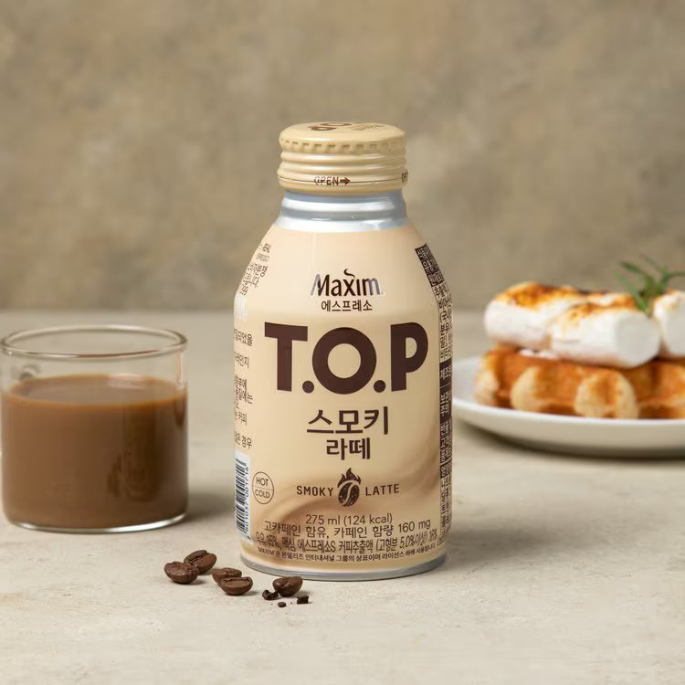 Maxim TOP Smoky Latte 맥심 TOP 스모키 라떼 275ml