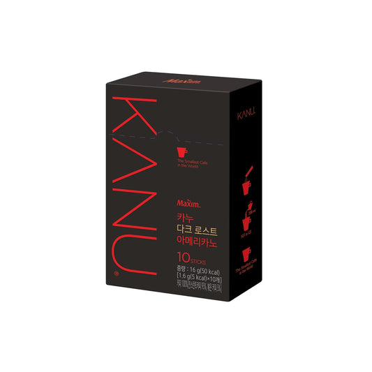 KANU Dark Roast Americano 카누 다크 로스트 아메리카노 10 Sticks