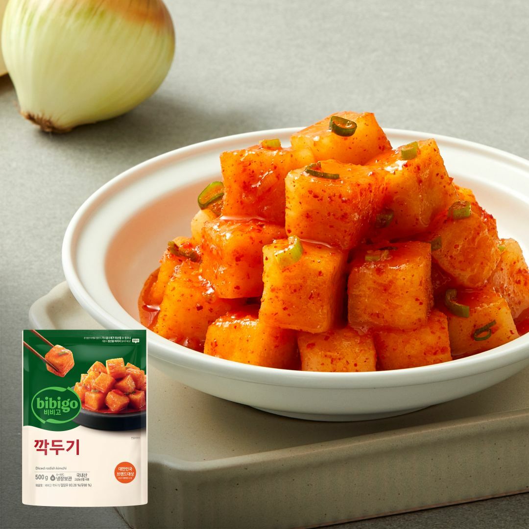 Bibigo Diced Radish Kimchi 비비고 깍두기 450g