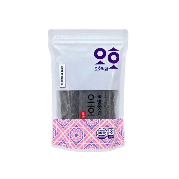 ❄️Black Sesame Injeolmi Rice Cake 오호 흑임자 인절미 450g