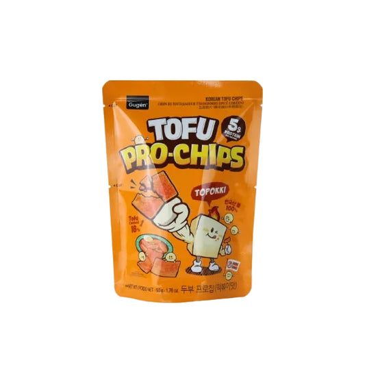 Tofu Pro-Chips Topokki 두부 프로칩 떡볶이 50g