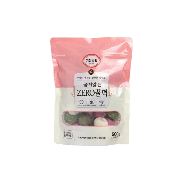 ❄️Honey Rice Cake Zero 귀정떡방 굳지않는 제로 꿀떡 500g