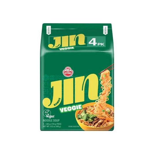OTOKI Jin Ramyun Veggie 오뚜기 진라면 순한맛 4/110g