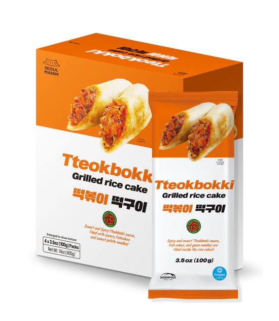 Tteokbokki Grilled Rice Cake 떡볶이 떡구이 400g