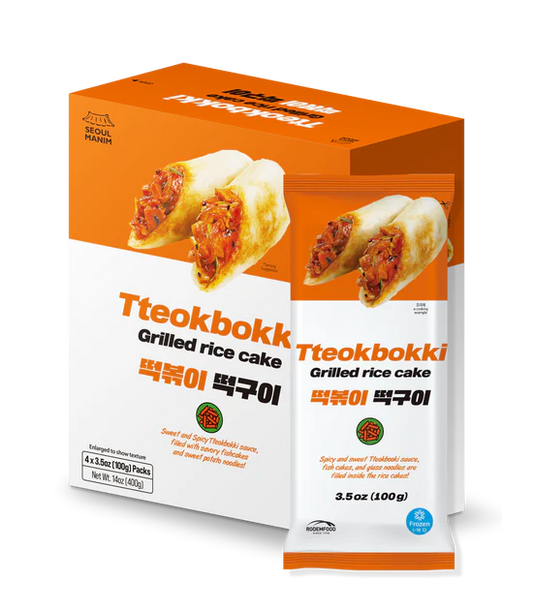 Tteokbokki Grilled Rice Cake 떡볶이 떡구이 400g