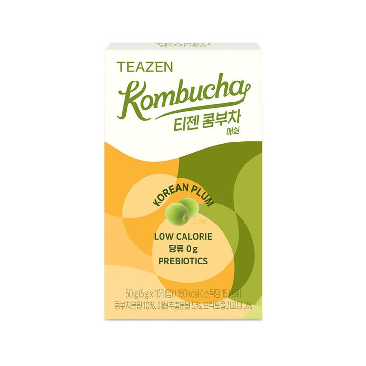 TEAZEN Kombucha 티젠 콤부차 10 Sticks - New Flavors